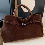 Rosalia  Wildledertasche