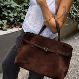 Rosalia  Wildledertasche