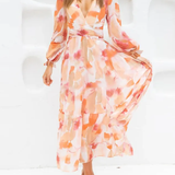 Celine | Weibliches Kleid mit Blumenmuster