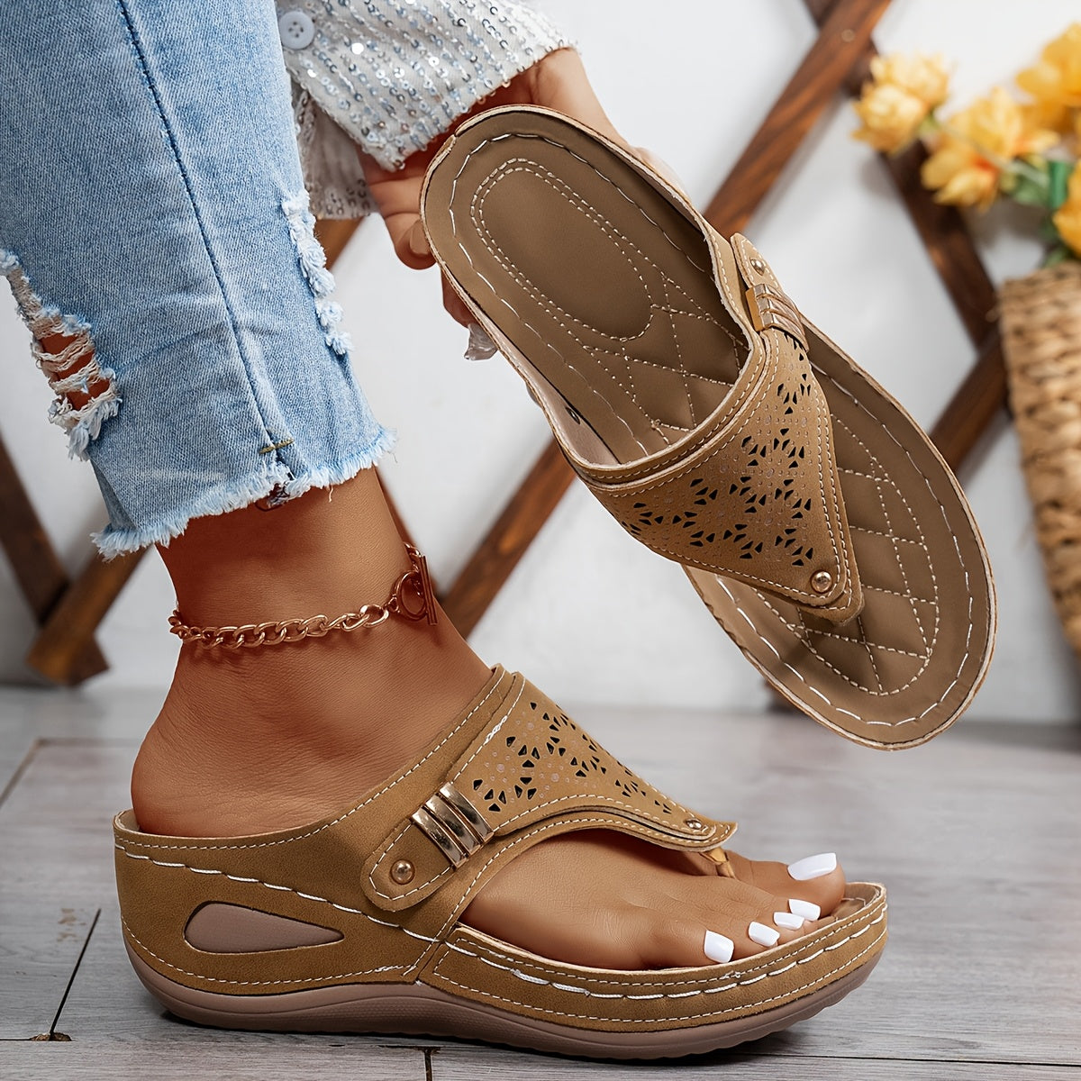 Orthopädische Komfortsandalen