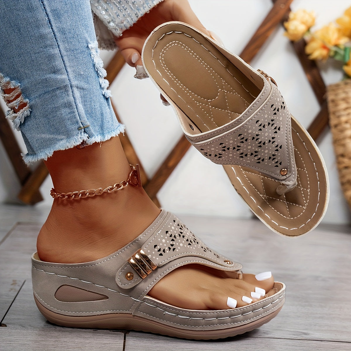 Orthopädische Komfortsandalen