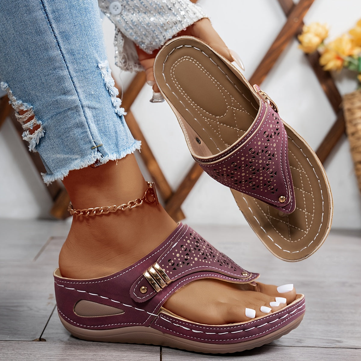 Orthopädische Komfortsandalen