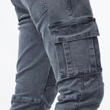 Elastische Cargo Jeans für Herren