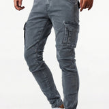 Elastische Cargo Jeans für Herren