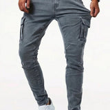 Elastische Cargo Jeans für Herren