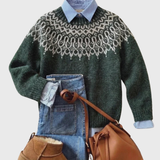 Vivien | Klassischer Vintage Pullover