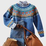 Greta | Klassischer Vintage Pullover