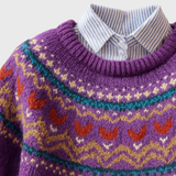 Isabell | Klassischer Vintage Pullover