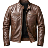 Vintage Lederjacke