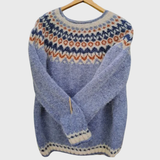 Evelyn | Pullover mit Granitgipfel-Motiv