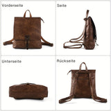Ermelinde – Retro Multifunktionaler Rucksack