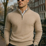 The Windsor Half-Zip Herrenpullover