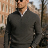 The Windsor Half-Zip Herrenpullover