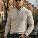The Windsor Half-Zip Herrenpullover