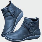 Abigail - Premium Kunstleder-Stiefeletten