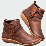 Abigail - Premium Kunstleder-Stiefeletten