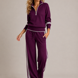 Serena | Zip-Up Sweater Set