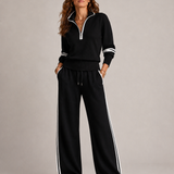 Serena | Zip-Up Sweater Set