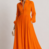 Lioren | Soft Flow Maxikleid