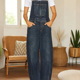 Nora™ | Latzhose aus Denim mit Taschen