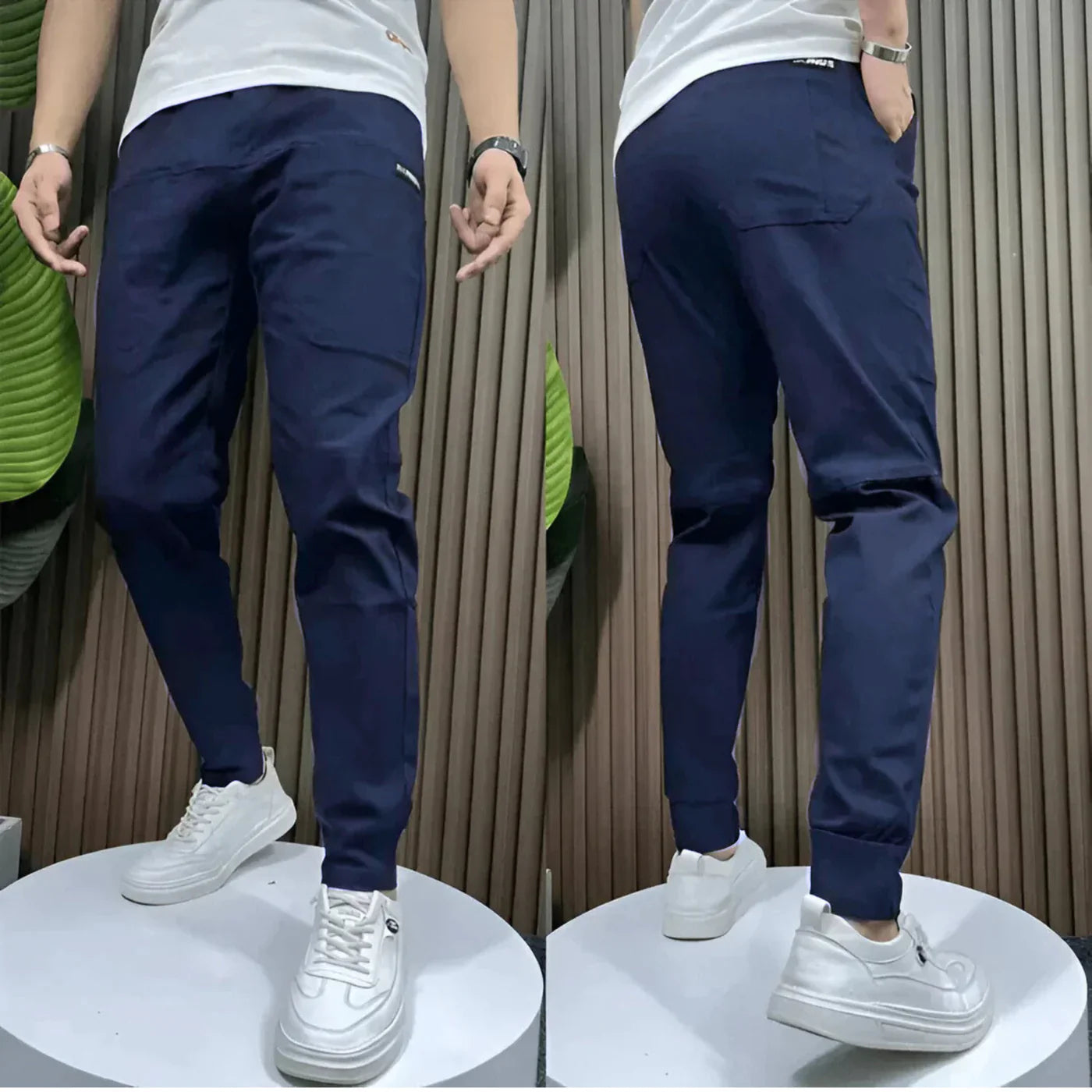 Premium Herren Cargo Stretchhose