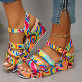 Selora | Plattform Riemchensandalen