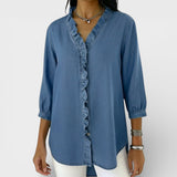 Van Elst Mode® | Elegante Bluse mit Rüschen