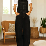 Nora™ | Latzhose aus Denim mit Taschen