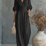 Aurélie Weitbeiniger Jumpsuit