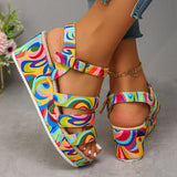 Selora | Plattform Riemchensandalen