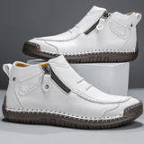 Elegante Herren-Schuhe mit Reißverschluss