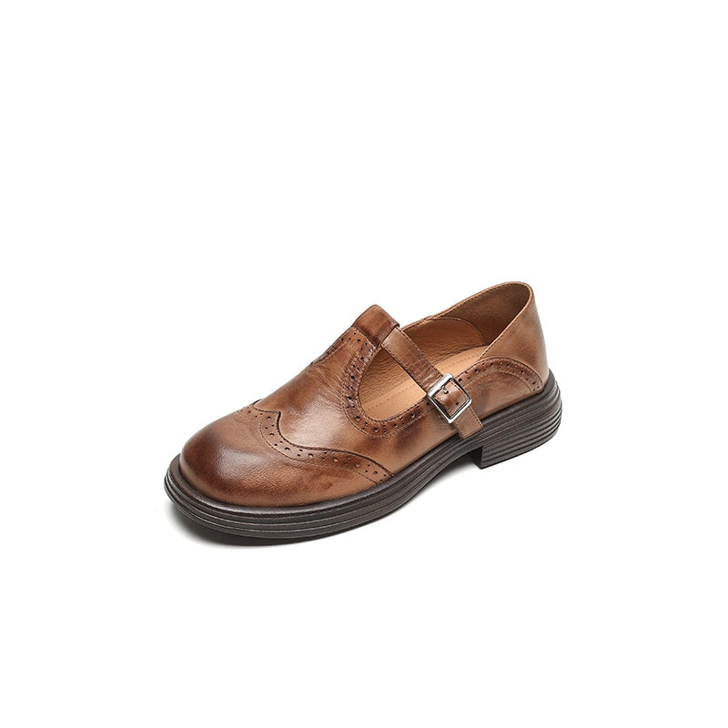 Mattea | Elegante Leder-Mary Janes