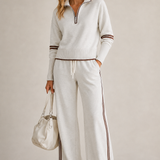 Serena | Zip-Up Sweater Set