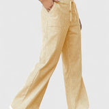 Bequeme Weite Hose mit Eleganten Details