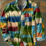 Van Elst Mode® | Bequemes Patchwork-Hemd