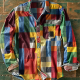 Van Elst Mode® | Bequemes Patchwork-Hemd