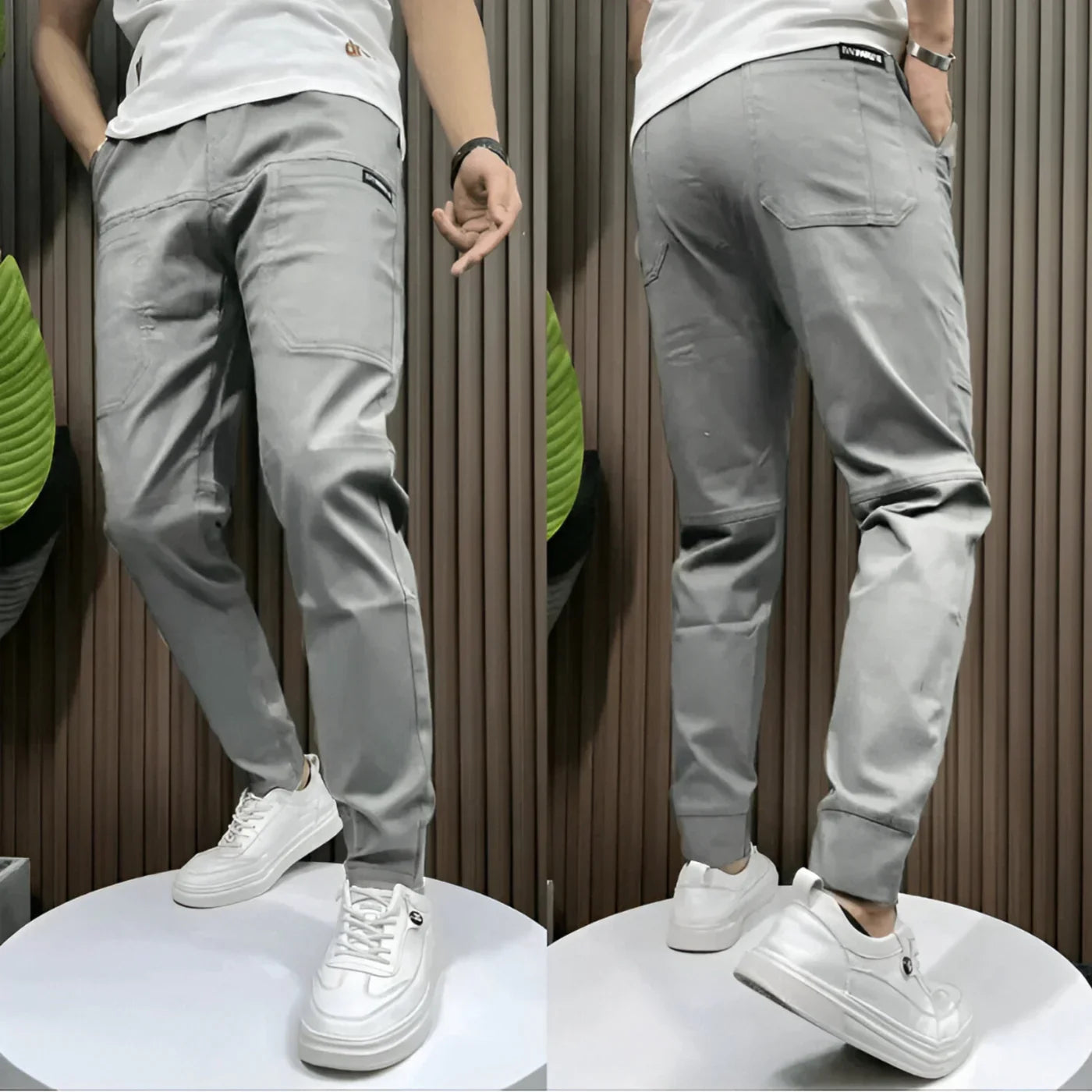 Premium Herren Cargo Stretchhose