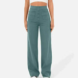Elastische Hose mit hoher Taille