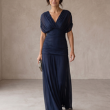 Avery | Elegantes Blaues Kleid
