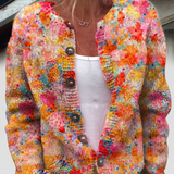 Helena™ | Cardigan mit Blütenmeer