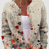 Sabrina™ | Cardigan mit Blütentupfen