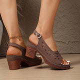 Brisa Orthopädische Leder Sandale