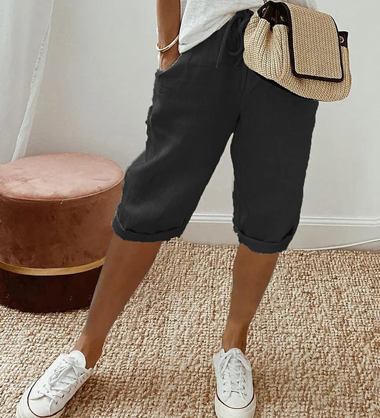 Estive Leinen Shorts