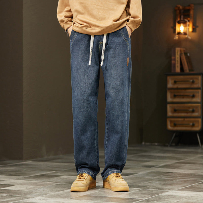 Lockere Straight-Jeans für Herren