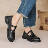 Mattea | Elegante Leder-Mary Janes