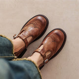 Mattea | Elegante Leder-Mary Janes