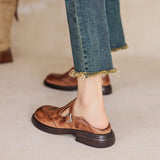 Mattea | Elegante Leder-Mary Janes