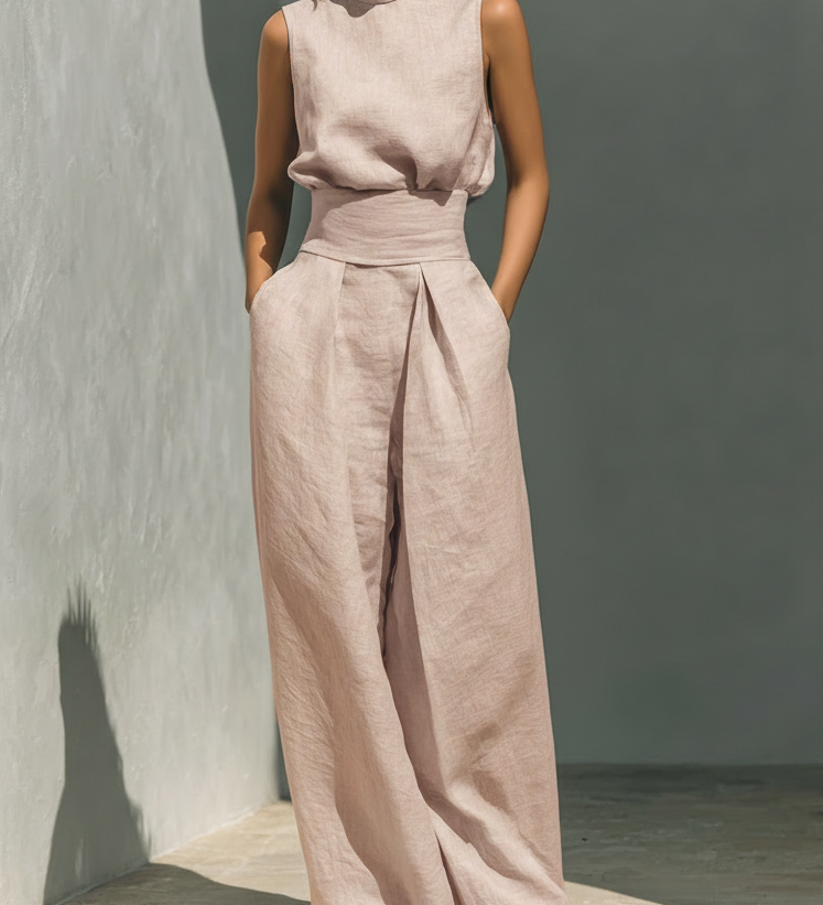 Elegantes Leinen-Set Ariana