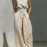 Elegantes Leinen-Set Ariana