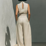 Elegantes Leinen-Set Ariana